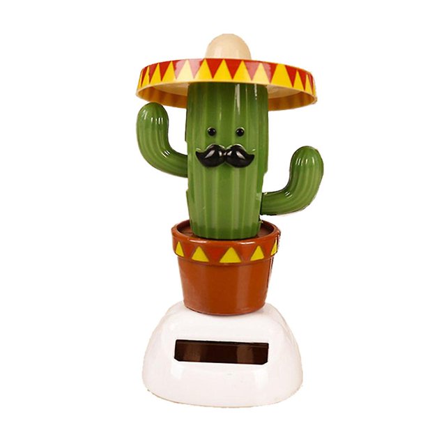 Decoración del tablero Soldado Chica Cactus Hawaii Suv Cab Accesorios Regalo