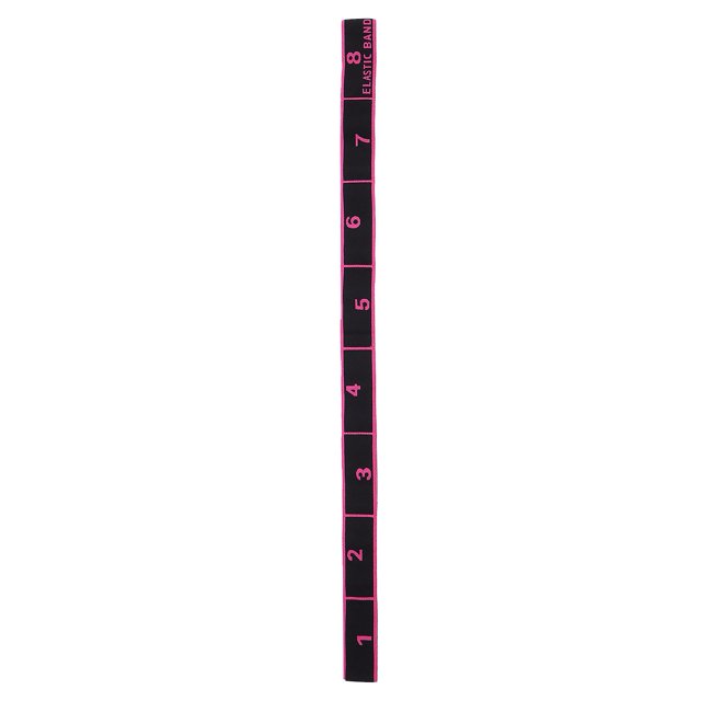 Bande de résistance pour yoga, danse latine, sangle de traction, ceinture de fitness, exercice d'étirement, rose rouge