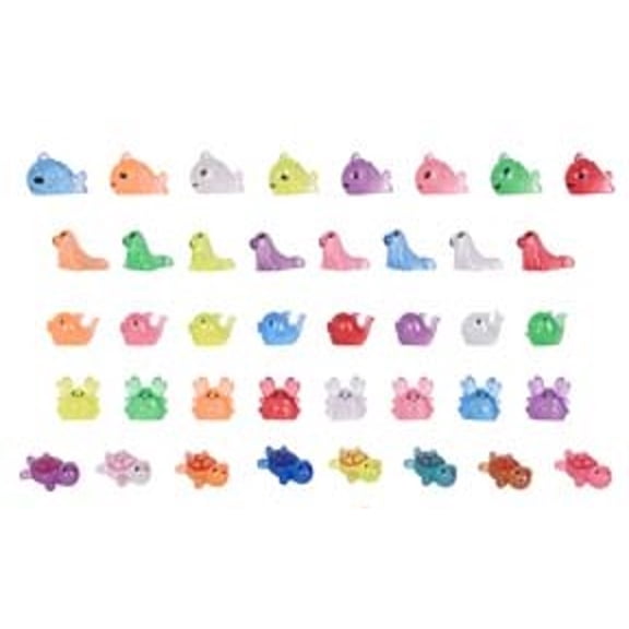 50 Count Micro Ocean Animals Set for Kids - Novelty & Gag Toys