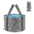 thumbnail image 2 of Collapsible Foot Bath Basin Portable Foot Bath Spa Tub Multifunctional Folding Water Bucket Hot Water Container for Soaking Feet Washing Outdoor Camping, 2 of 6