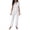 Wine, variant on QQAMB Women Lounge Set Two Piece Pajamas Casual Print Short Sleeve Nightwear Sets Loose Lace V-Neck Sleepwear Set Red S