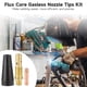 thumbnail image 3 of Kit de 24 puntas de boquilla sin gas con núcleo fundente, kit de repuesto de accesorios para pistola de soldadura Mig, compatible con soldador MIG Eastwood 135/175 Weld-Pak 100HD 125HD 140HD, 3 of 6
