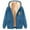 02Light Blue, variant on KeShDi Zip up Hoodie Men Sherpa Hoodie Flannel Sweatshirts Hooded Fashionable Men's Casual Long Sleeved Hooded Solid Color Zipper Cardigan Jacket Brown 3X