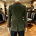 thumbnail image 5 of Ynynloco Women's Corduroy Blazers Jackets Dressy Casual Long Sleeve Lapel Fall Winter Professional Work Business Outerwear, 5 of 9