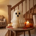 thumbnail image 4 of Halloween Decoration Indoor, Honeycomb Paper Table Centerpieces, Spooky Pumpkin Ghost Party Decor for Home Desk 6 Designs 4.33 in, 4 of 6
