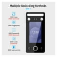 thumbnail image 3 of 4.3inch Biometric Face Identification Access Control Attendance Machine Time Clocks For Employees Small Business, 3 of 5