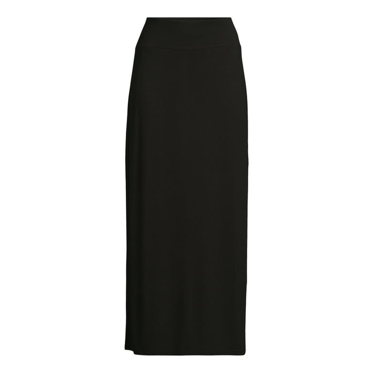 No Boundaries Juniors Knit Maxi Skirt Sizes S XXXL Walmart