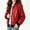 Red, variant on Girls Fashion Jacket Long Sleeve Sequin Zip Up Jacket Sparkly Trendy Party Outerwear Red Size 2