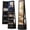 Black, variant on VKCC 360°Swivel Jewelry Armoire Organizer with Full Length Mirror,Standing Jewelry Organizer Cabinet with LED Interior Mirror,Gray