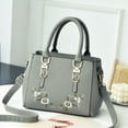 thumbnail image 4 of Dakiuu Floral Embroidered Crossbody Purses and Handbags for Women Vintage Small PU Leather Tote Retro Top Handle Satchel Shoulder Bags with Detachable Straps, 4 of 5