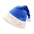 thumbnail image 2 of HNMKIU Christmas DIY Embroidered Knitted Christmas Hat for Men and Women Blue，One Size, 2 of 3