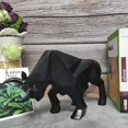 thumbnail image 2 of ASNOMY Figurita de toro de poliresina Decoración del hogar Esculturas abstractas Originalidad Decoración del hogar Mobiliario Adorno de animales Estatuas de superficie geométrica Adorno de decoración, 2 of 5