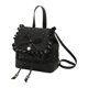 thumbnail image 3 of Mini mochila con cremallera suave, ligera e informal, ideal para , viajes y desplazamientos diarios. Negro, 3 of 9