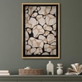thumbnail image 3 of IDEA4WALL Framed Canvas Wall Art Minimalist Black and Beige Geometric Modern Art Nordic Abstract Pattern Print Contemporary Relax/Calm for Living Room, Bedroom, Office - 24"x36" Natural, 3 of 5