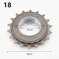 thumbnail image 1 of 16/18/20/22T 35mm Pignon de Vélo à Roue Libre Vitesse Unique Pignon Fixe Accessoires de Vélo, 1 of 12