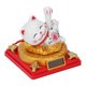 thumbnail image 1 of Gato de la Suerte, Adorable, Perezoso, Tumbado, Saludando, Hacido Señas, Gato de la Suerte, Gato de la Fortuna, Maneki Neko para El Hogar, Negocios, Coche, Decoración Feng Shui, 1 of 7