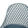 thumbnail image 5 of GDF Studio Lucy Outdoor Modern Dining Chair, Set of 2, Green, 5 of 7