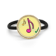 thumbnail image 1 of Musical M. Cinta para el pelo de metal plateado y tocado de goma, 1 of 3