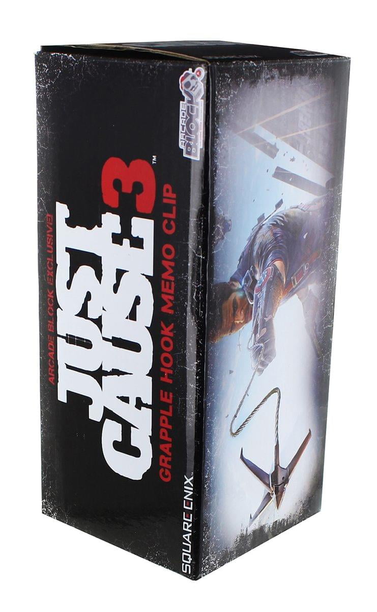 Just Cause 3 Grapple Hook Memo Clip Nerd Block Inc Gaming Arcade Block  Exclusive