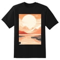thumbnail image 2 of Plus Size Shirt for Women Black Tops for Women Short Sleeves Shirt for Women Mountain 11 T Shirt Oversized Shirt for Women S, 2 of 5