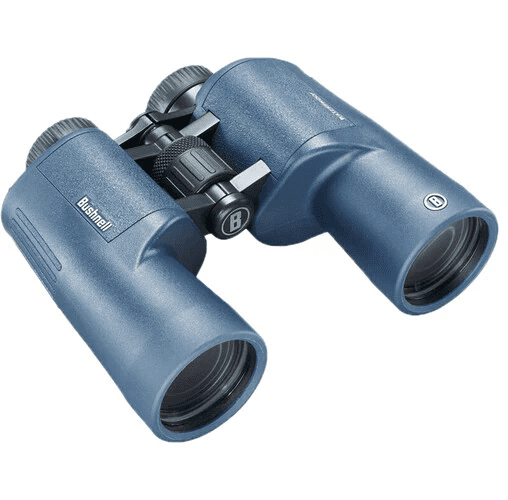 Bushnell 7X50 H20 Waterproof/Fogproof Binoculars (Dark Blue) with Cleaning Kit