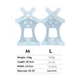 thumbnail image 3 of Pour Chaussures Hiver avec 10 Chaînes pour Chaussures Adaptées à la Randonnée Randonnée Glace Pêche Glace Etc. Activités Extérieures d'Hiver, 3 of 8