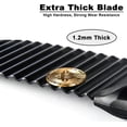 thumbnail image 4 of STAINLESS STEEL Wave French Fries Cutter Child Wave Knife Multifunctional Potato Cutter Wave French Fries Cutter Zigzag French Fries Cutter for Potatoes, Carrots, Waffles or, 4 of 5