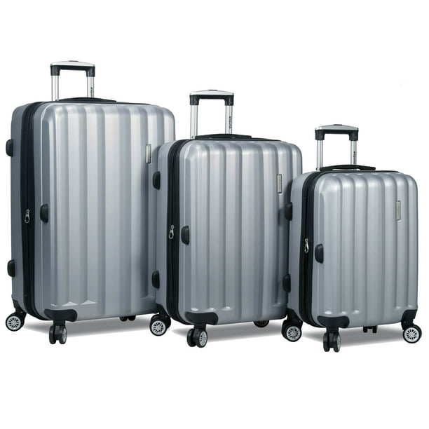 Dejuno Dejuno Camden Hardside 3piece Expandable Spinner Luggage Set