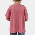 thumbnail image 5 of Shoulder Surgery Shirts for Women Post Op Adaptive Clothing Left and Right Side Snap Short Sleeve Top for Spring Summer, 5 of 6