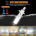 thumbnail image 5 of For BMW E38 1999-2001 740i 740iL 750iL H7 & H1 LED Headlight 6000K 4x Bulbs KITS No Hyper Flash High Power Lamps, 5 of 14