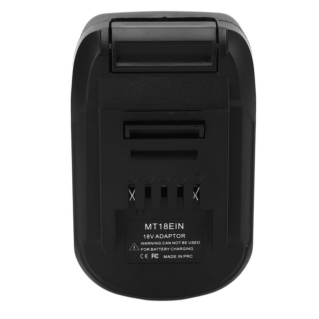 Adaptador de batería de litio de 18 V, convertidor de herramientas eléctricas inalámbricas para BL1815, BL1815B, BL1820, BL1820B y BL1830