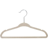 Baby/Kids' Printed Velvet Polka Dot Hangers, Set of 30, Choose Your Color