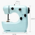 thumbnail image 2 of Black and Friday Clearance Sale Deal cuyhtdup Mini Sewing Machine Portable Household Sewing Machine Beginner, 2 of 6