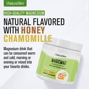 NaturalSlim MagicMag® Magnesium Citrate Powder - Honey Chamomile, 8 oz