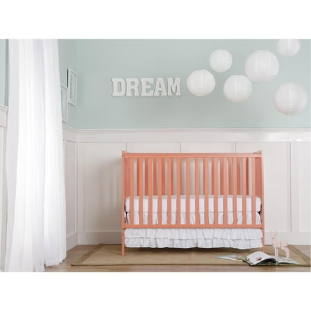 Synergy 5 in 1 Convertible Crib-Finish: Fusion Coral
