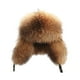 thumbnail image 4 of Gorro de invierno con protección auditiva, gorro Ushanka para correr al aire libre y motocicleta. marrón, 4 of 9