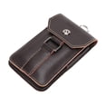 thumbnail image 2 of Riñonera Salvador con trabillas para cinturón para hombre bolsa para teléfono para correr acampar al aire libre Marrón L 75 pulgadas, 2 of 10