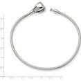 thumbnail image 2 of Sterling Silver 16Cm Reflections Petite Hinged Clasp Bracelet Made In Thailand qrs988-6.25, 2 of 5