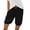 Black, variant on Clearance! Women's Bermuda Shorts 2025 Summer High Waisted Pocket Shorts Plus Size Business Casual Dressy Shorts Black L Size