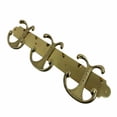 thumbnail image 3 of Brass Coat Hook 3 double Hook Plate | Renovator's Supply, 3 of 6