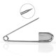 thumbnail image 2 of Tool Gadget Pasadores de seguridad grandes, Pasadores de seguridad de 5 pulgadas, Pasadores de seguridad de acero inoxidable grandes, Pasadores de seguridad XL enormes y fuertes plateados, 2 of 5