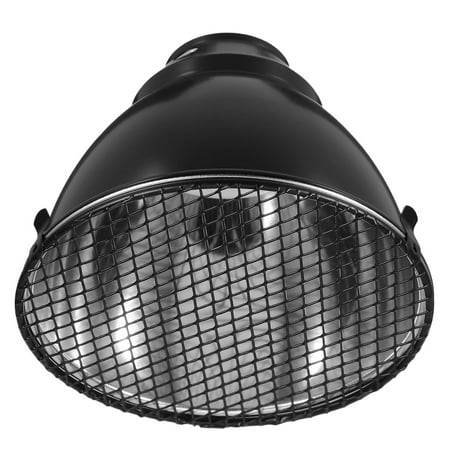MLINS 1 Set Reptile Light Dome Cover Aluminum Heat Lamp Guard Safety Lizard Snake Turtle Heat Lamp Protector for Breeding Boxes