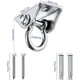 thumbnail image 2 of Aleko Gancho de techo de acero inoxidable resistente, ganchos colgantes de rotación de 180 °, 4 tornillos de fijación para conjuntos de madera de hormigón, yoga, hamaca, silla colgante, capacidad de carga de hasta 450 kg ACTIVE Biensenido a ACTIVE, 2 of 2