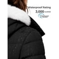 thumbnail image 5 of Wantdo Women's Coat Padded Winter Jacket Waterproof Winter Coat Warm Puffer Jacket Black L, 5 of 10