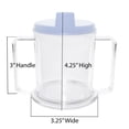 thumbnail image 2 of Two Handles and Durable Clear Cup Spouted White Lid, 2 of 8