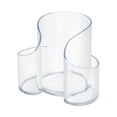 thumbnail image 4 of Lipstore Toothpicks and Floss Storage Candy Jar Makeup Cotton Container for Floss Pick clear, 4 of 8