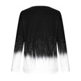 thumbnail image 6 of Cutuoiiu Plus Size Tops for Women Daily Printed Crewneck Long Sleeve Shirts Gifts, 6 of 6