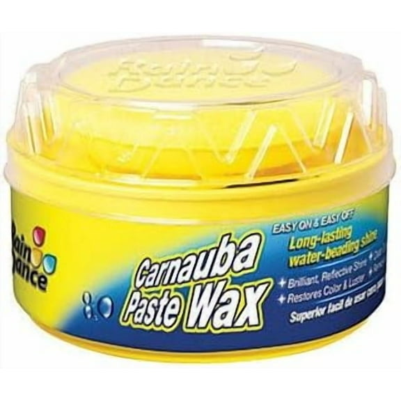 Rain Dance Paste Automobile Wax - Easy Clean, Removes Dirt and Stains - 10 oz