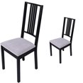 thumbnail image 1 of Funda para silla, funda de asiento suave, funda elástica para silla de comedor, funda protectora lavable, funda para silla, 1 of 6