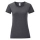 thumbnail image 1 of Fruit of the Loom - Camiseta Iconic para Mujer (Gris Oscuro Jaspeado), 1 of 3